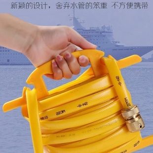 简易洗车神器水管架收手持便捷卷水管卷水管收纳架家用洗车缠绕器