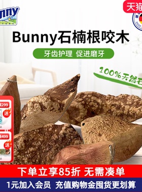 Bunny邦尼仓鼠磨牙棒天然磨牙楠木小宠物用品玩具兔子龙猫咬木