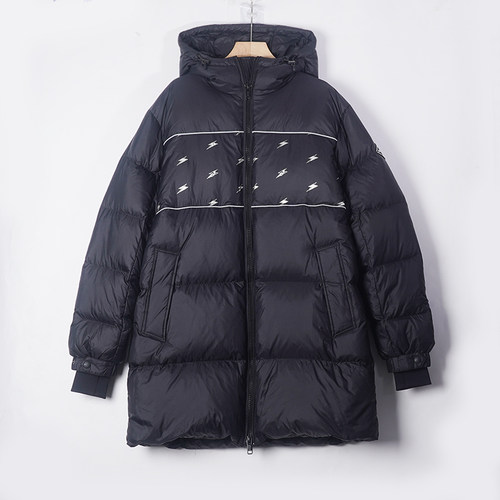REPLAY意大利轻奢奥莱 Down Jacket中性款加厚羽绒服外套男女同款