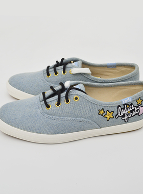 Keds  K292低帮系带经典版型纯色百搭帆布鞋休闲女鞋WF59373