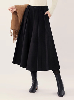 设计师款优雅新款裙裤中长款裙裤TSSQ03TM5367678春秋S040