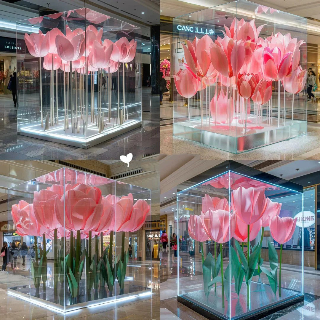 亚克力透明商场装饰美陈罩有机玻璃弧形异形发光定制舞台门店装饰,商业/办公家具,商业美陈,淘宝优惠券,粉丝福利购,淘宝优惠卷