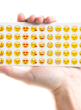 品质优选苹果横版含新表情翻白眼含660个迷你小表情Emoji表情贴纸