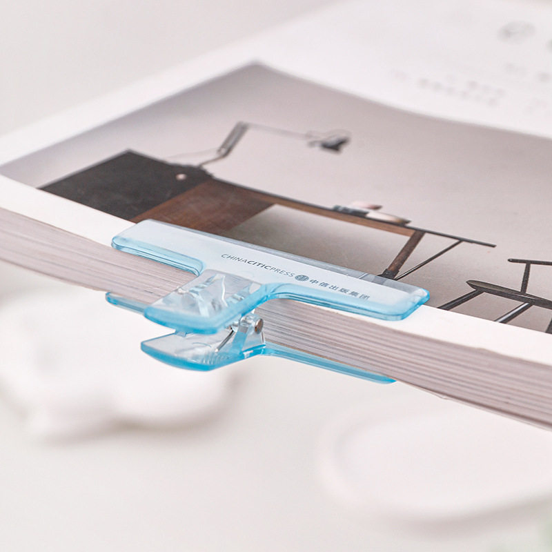 义乌小商品透明亚力克果冻夹学生ins可爱试卷收纳长尾夹票据资料