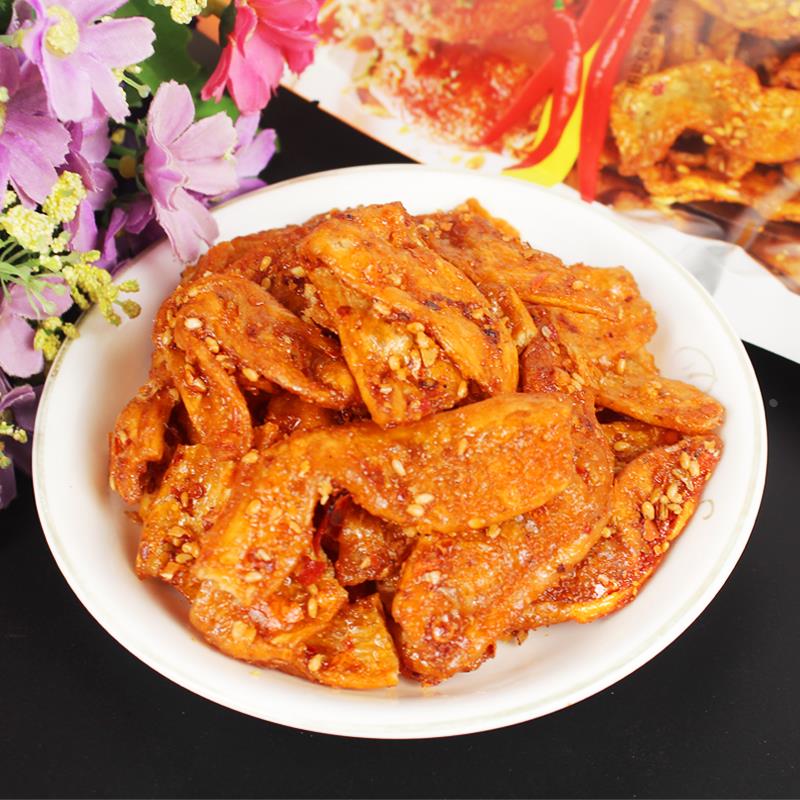 十三妹素辣子鸡辣条麻辣脆片素食四川特产豆制品儿时怀旧休闲零食