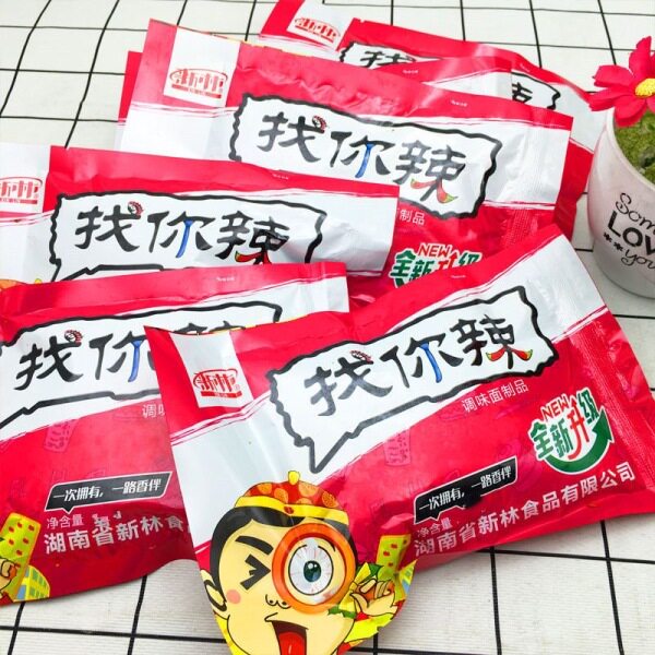 吃货找你妹辣条80后90后童年学生儿时怀旧重庆麻辣面筋小吃零食