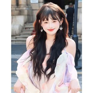 明星同款 高级感连衣裙超仙公主风拖尾抹胸生日礼服新娘敬酒服 法式