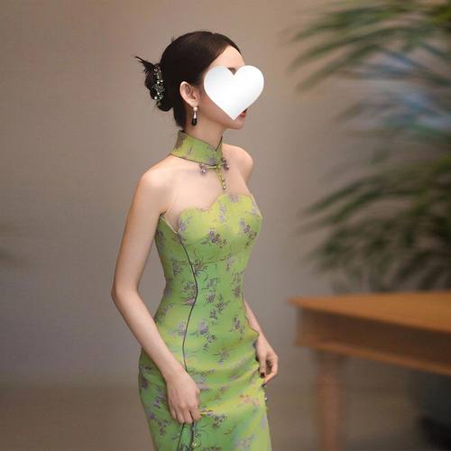 2025年新中式改良新款旗