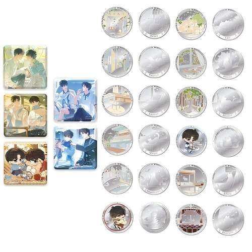 【余量现货】漫谷文化 某某原著衍生徽章纪念周边