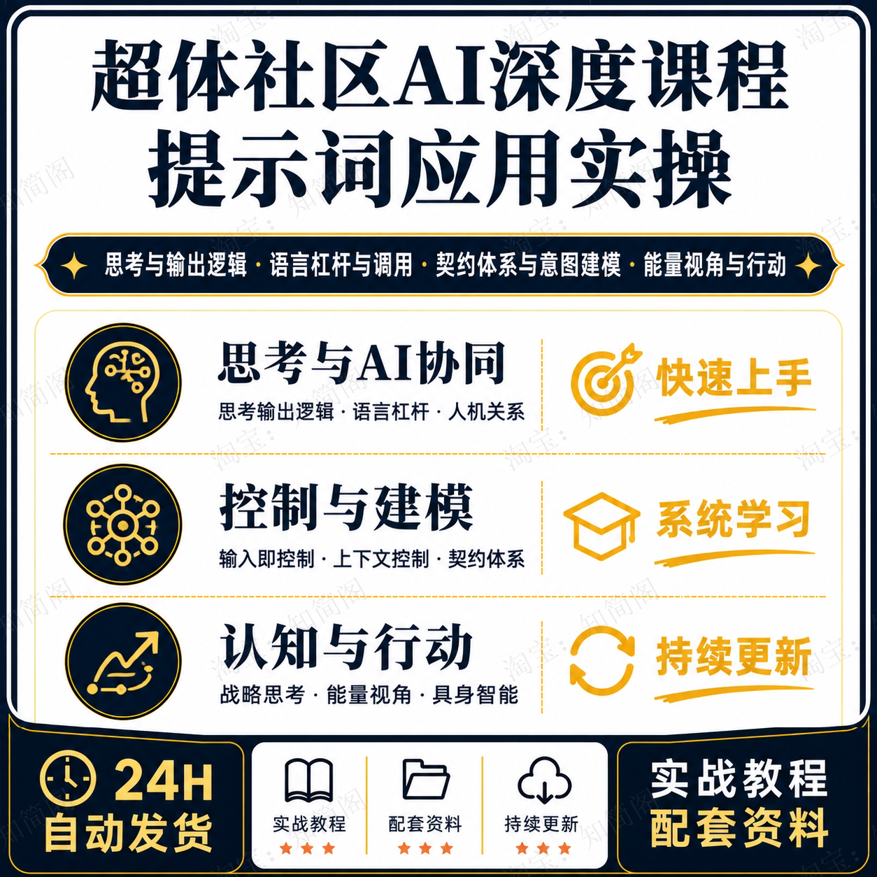 AI人机协同思维课程意图建模契约体系深度认知输出逻辑训练课程