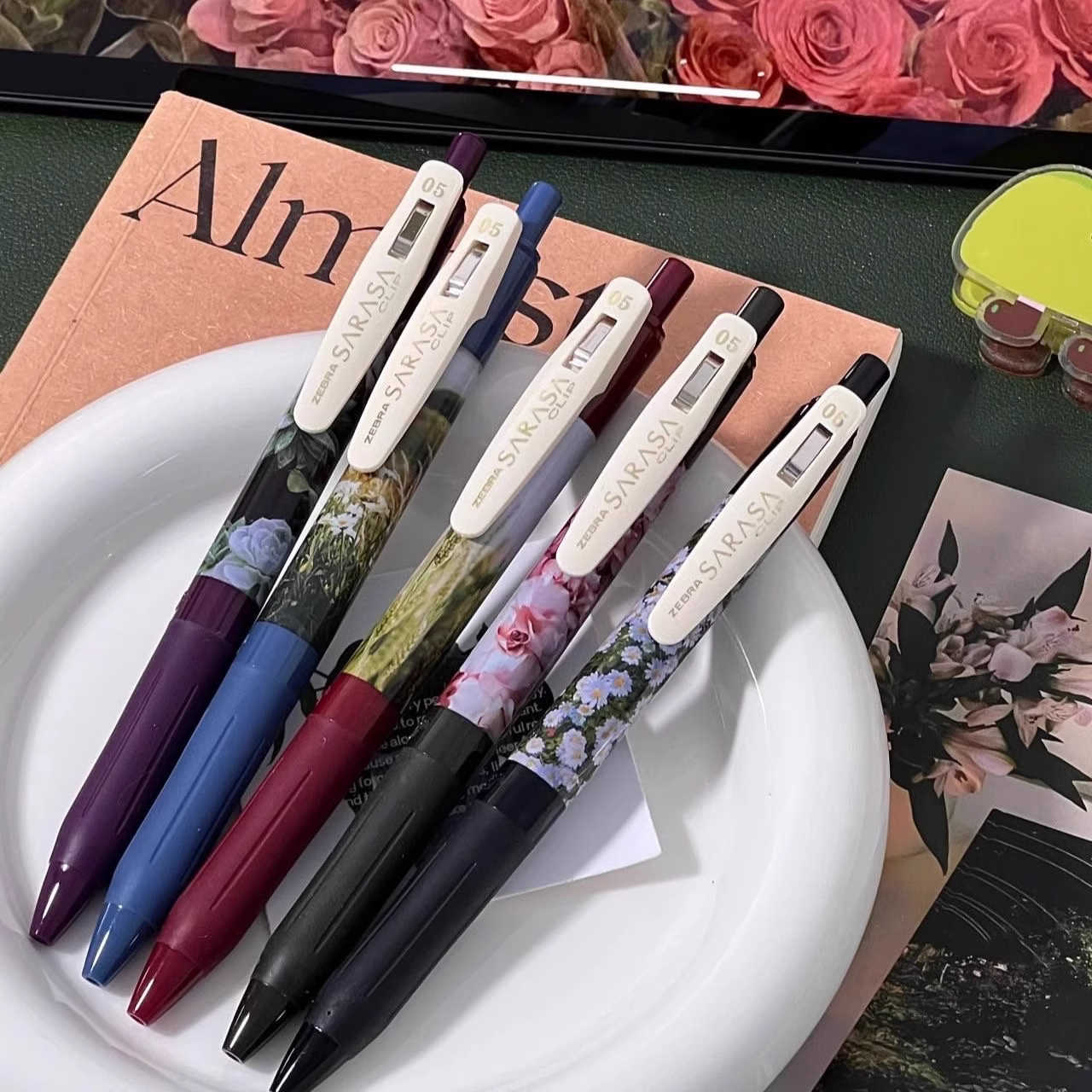 斑马JJ15惬意时刻复古中性笔