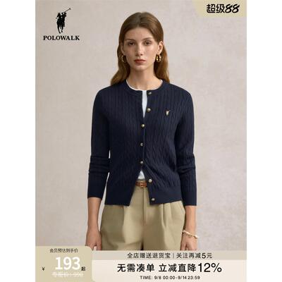 POLOWALK女式长袖针织衫2