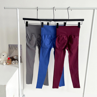 春秋爆款 网红蜜桃臀健身裤 女紧身弹力提臀速干高腰收腹翘臀瑜伽裤