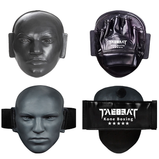拳击面具手靶人头人脸靶散打绑树沙袋靶拳击靶重拳靶拳击训练器材