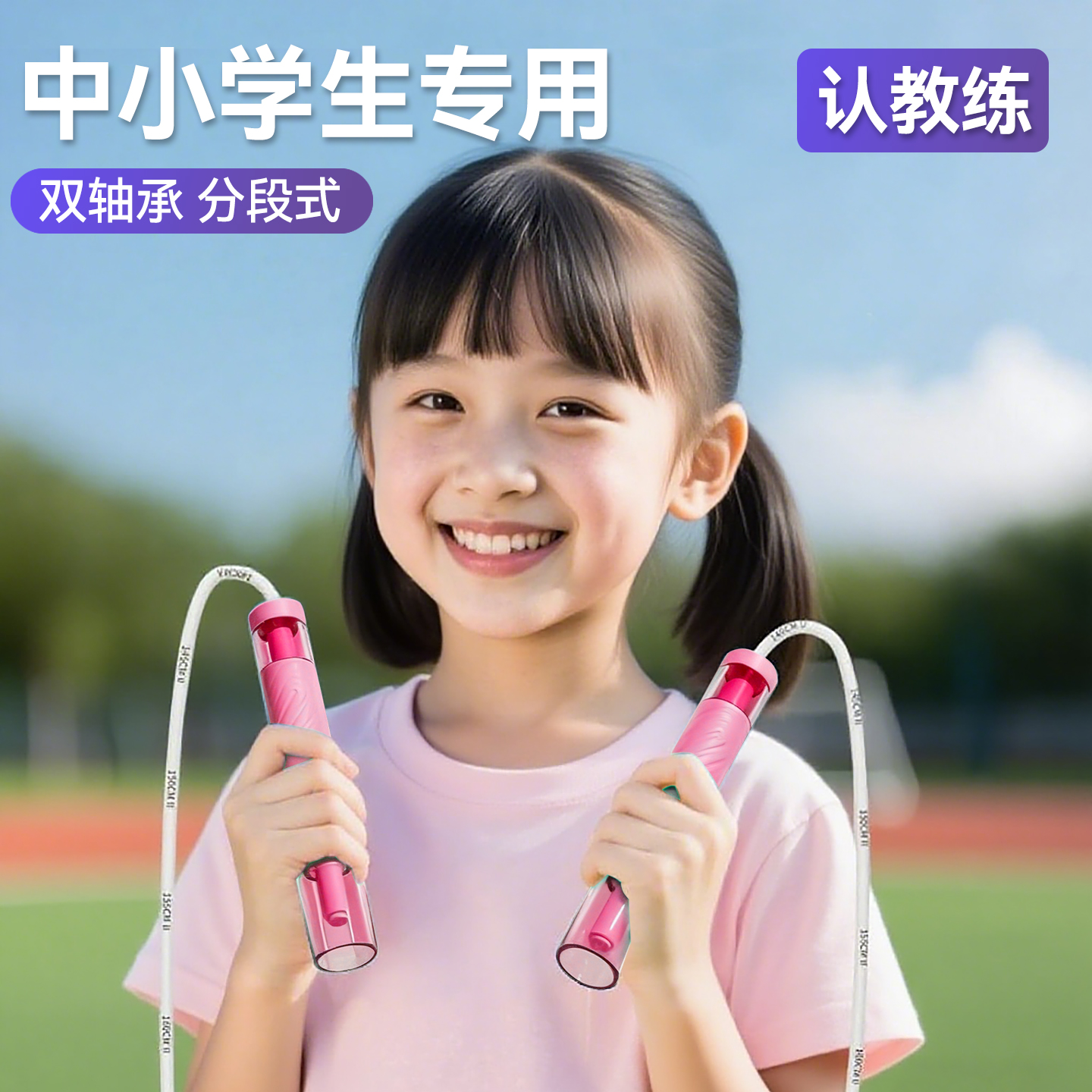 【双轴承分段式】中小学竞速跳绳