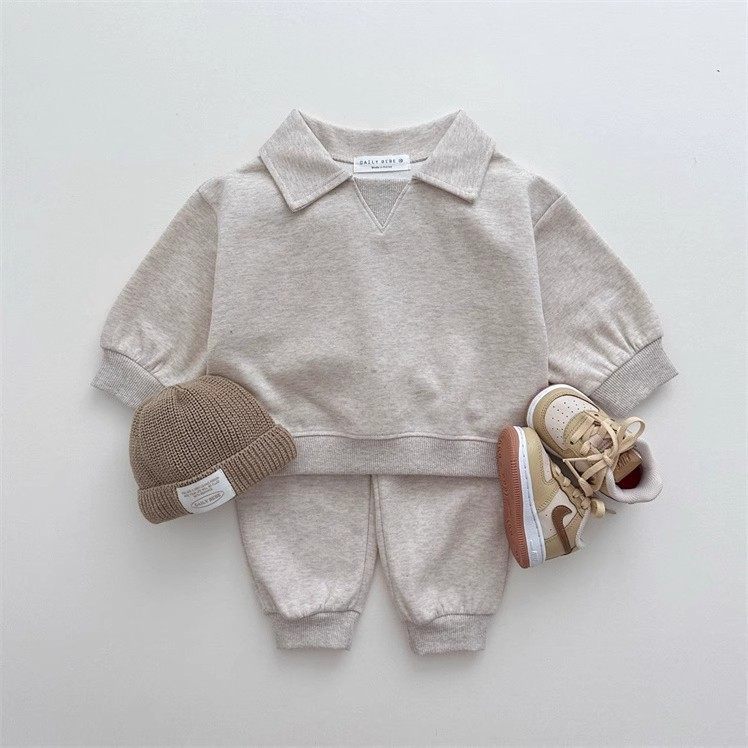 全棉纯棉ins韩版男女童宝宝纯棉马卡龙色卫衣卫裤套装中小童春秋,童装/婴儿装/亲子装,儿童POLO衫,淘宝优惠券,粉丝福利购,淘宝优惠卷