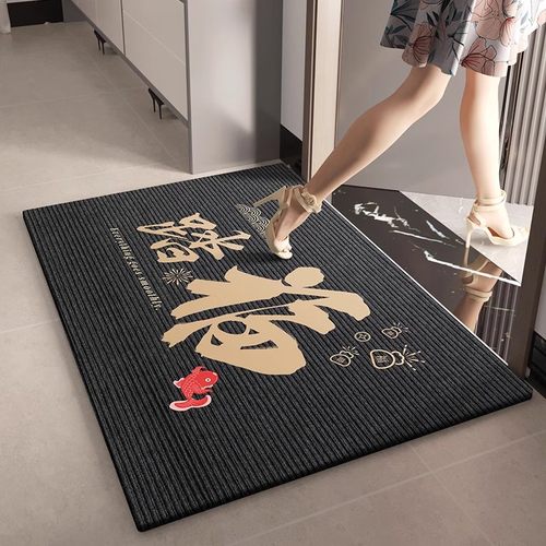 2025新款入户门垫门口进门地垫吸水耐脏防滑脚垫入户门地毯高级感