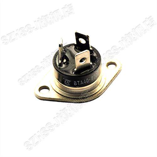 双向可控硅 BTA40-800B 40A/800V RD91 BTA40800B 直插3脚