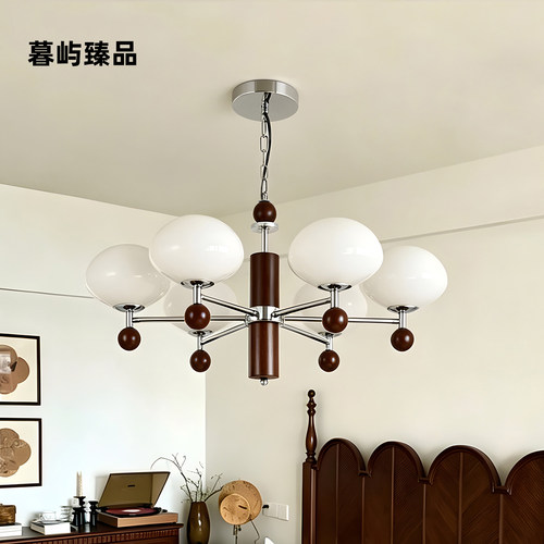 中古风客厅吊灯大厅法式卧室灯