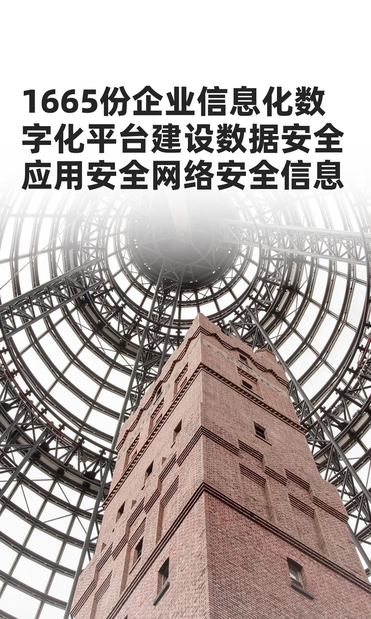 1665份企业信息化数字化平台建设数据安全应用安全网络安全信息