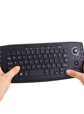 2.4G Wireless Keyboard Trackball Keyboard for Laptop PC