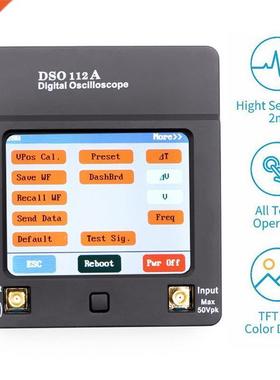 Portable USB Oscilloscope Interface 2MHz 5Msps Portable DSO1