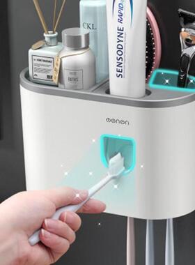 Bathroom Accessories Sets Toothbrush Holder Automatic Toothp