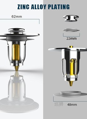 Sueea? Floor Drain Shower Trap Gappo Filter Hair Catcher Sin