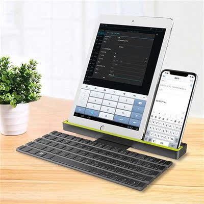 Universal Keyboard With Holder Wireless Portable Power Savi