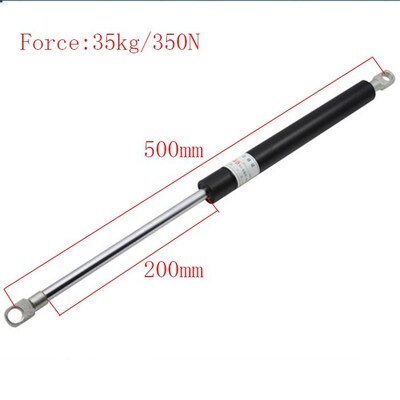 Free shipping 500mm central distance, 200 mm stroke, pneumat