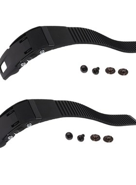 2 Pieces Inline Roller Skate Strap With Mounting Screws and
