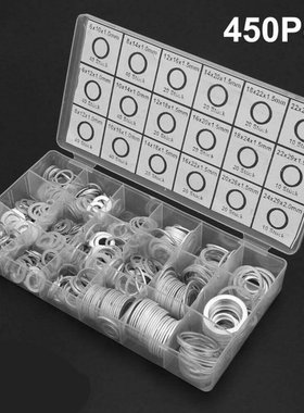 450pcs Oil Drain Plug Aluminum Washer Gasket Wear Resistant