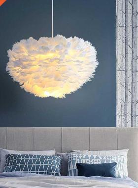 Feather Lamp Home Decor Led Pendant Lights Vertigo Hanglamp