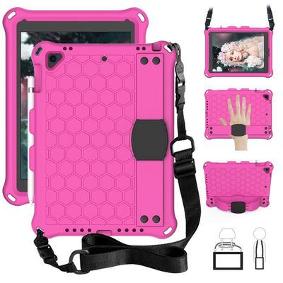 For iPad 9.7 2018 2017 Case Honeycomb Stand Handle Child Kid