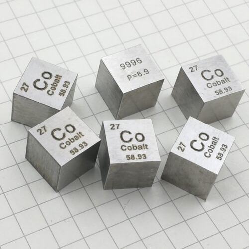 Periodic Table 10mm Element Cube Pure Metal Cubes for Elemen