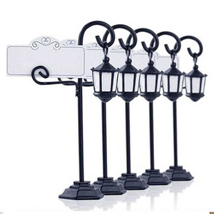 5Pcs Wedding Party Reception Place Card Holder Table Menu