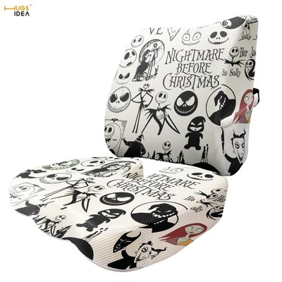 HGSIDEA Nightmare Before Christmas Jack Pattern Seat and Bac