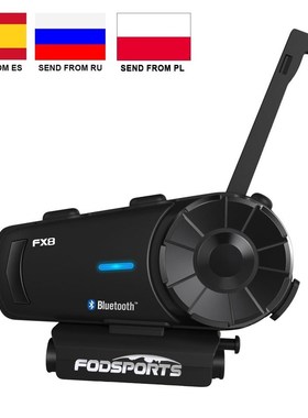 Fodsports FX8 Motorcycle Helmet Bluetooth Intercom Moto Helm