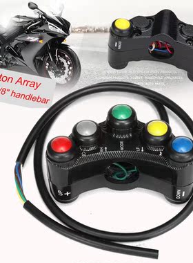 12V Modification Motorcycle Switches 22mm Handlebar Mount He