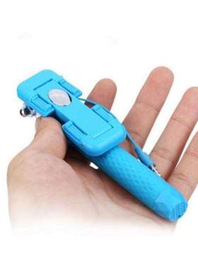 1470cm mini extendable monopod selfie stick holder taking