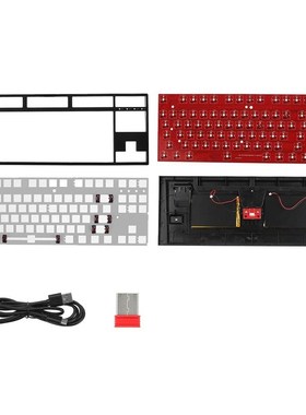 84/87Keys Hotswap DIY Keyboard Kit Wireless bluetooth 2.4G T