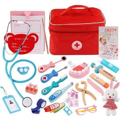 Wooden Pretend Play Doctor Educationa Toys for Children