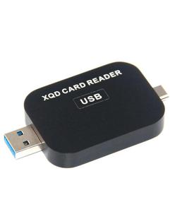 XQD Card Reader USB3.1 Type C & USB3.0 2in1 Card Reader