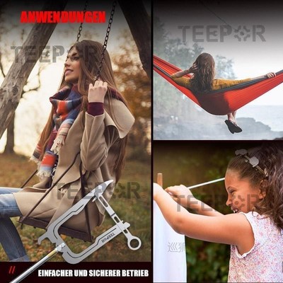 Teepor? Mooring Rope U Type Threader Boat Hook Threader Carb