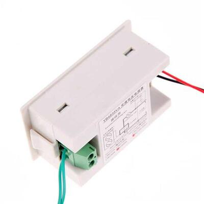 LCD Voltmeter Ammeter AMP Current Voltage Meter Panel AC100-
