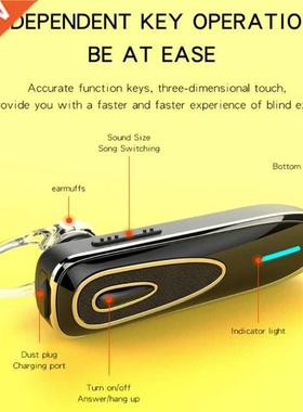 Wireless Earbuds Bluetoothcompatible 50 Single EarHook He