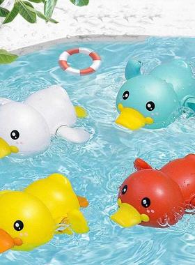 1PC Baby Bathroom Bath Shower Clockwork Swimming Children Pl