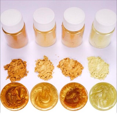 21 Colors Aurora Resin Mica Pearlescent Pigments Colorants R