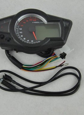 Motorcycle LCD digital Odometer Speedometer Tachometer Motor