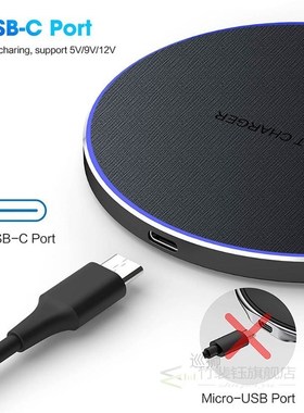 30W Qi Wireless Charger Fast Wireless Charging Pad Induction